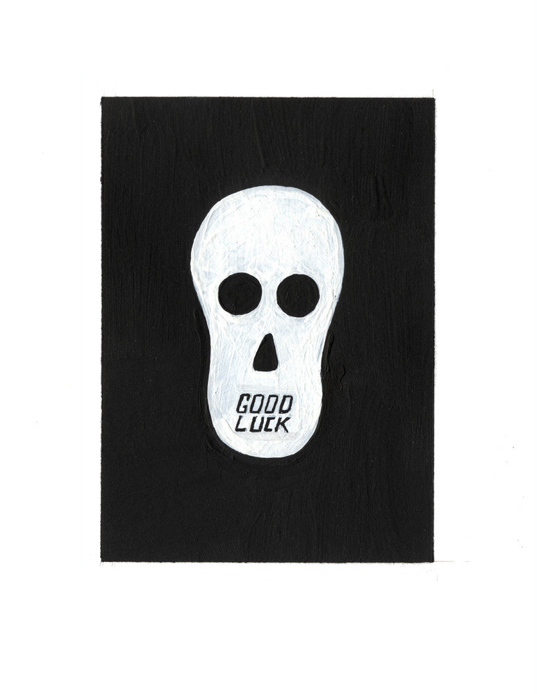 #55 GOOD LUCK SKULL