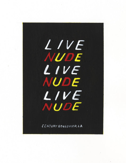 #17 LIVE NUDE