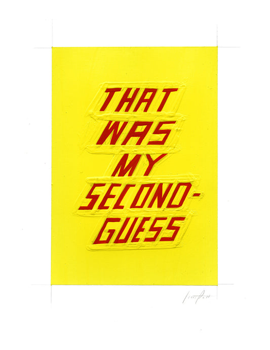 #352 SECOND-GUESS