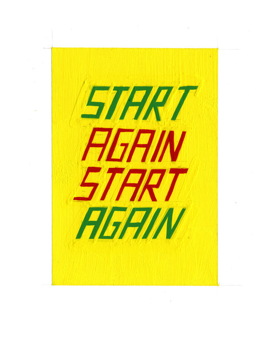 #83 START AGAIN